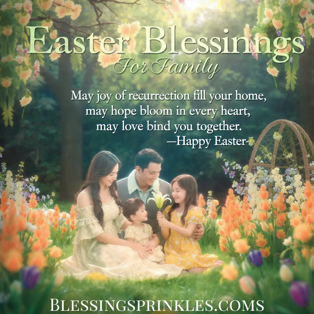 Easter Blessings For Family