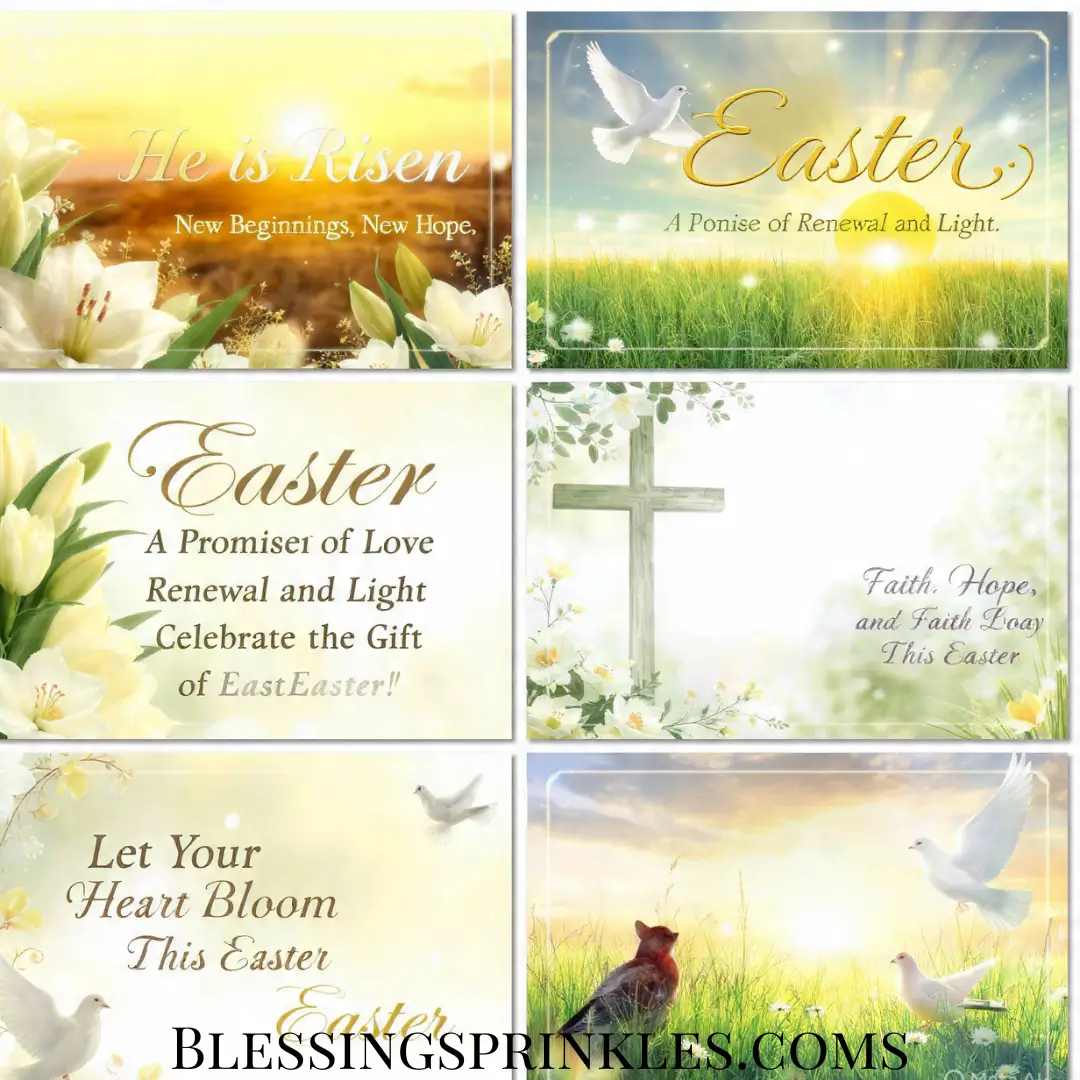 Inspirational Easter Blessings