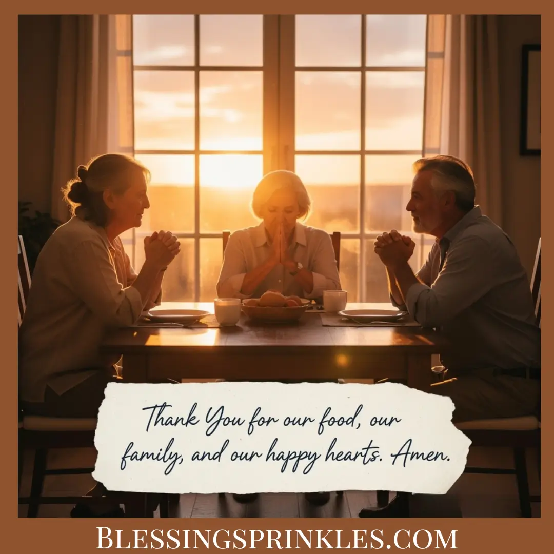 Blessings Before Meal For Kids