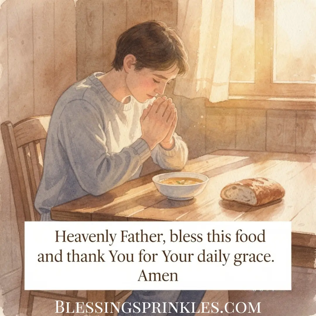 Christian Blessings Before Meal
