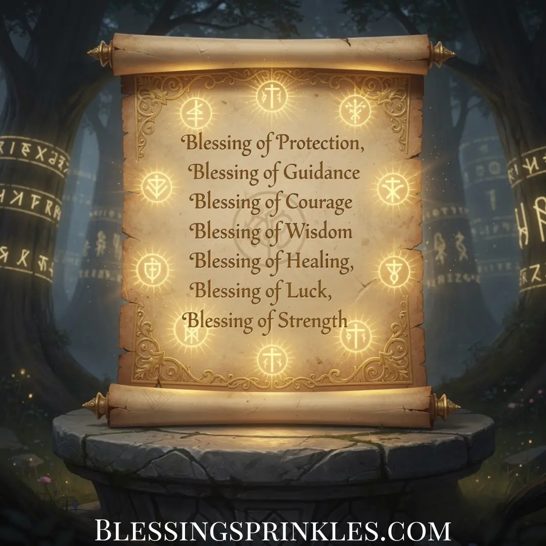 List of Blessings DND