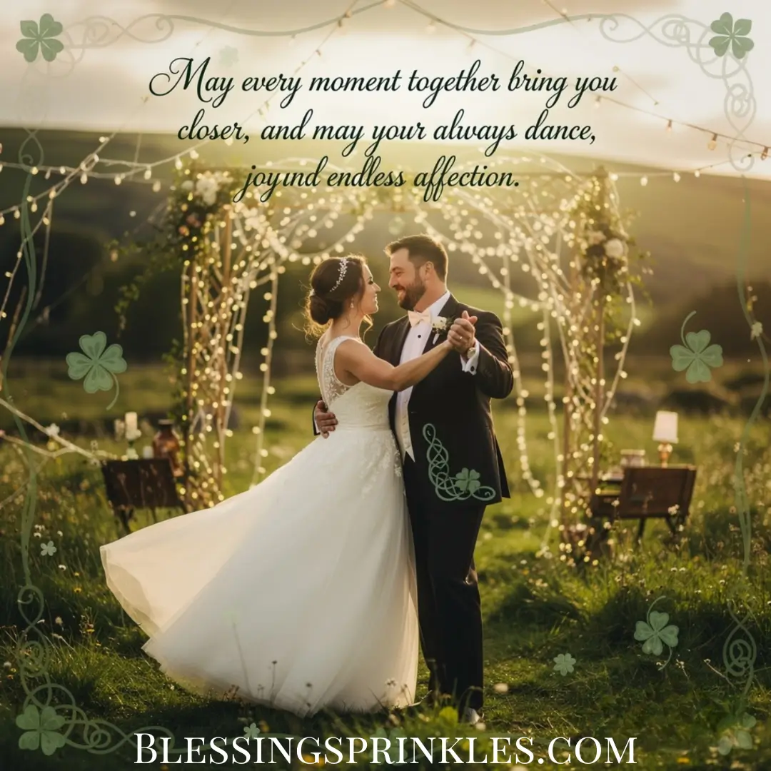 Romantic Irish Wedding Blessings