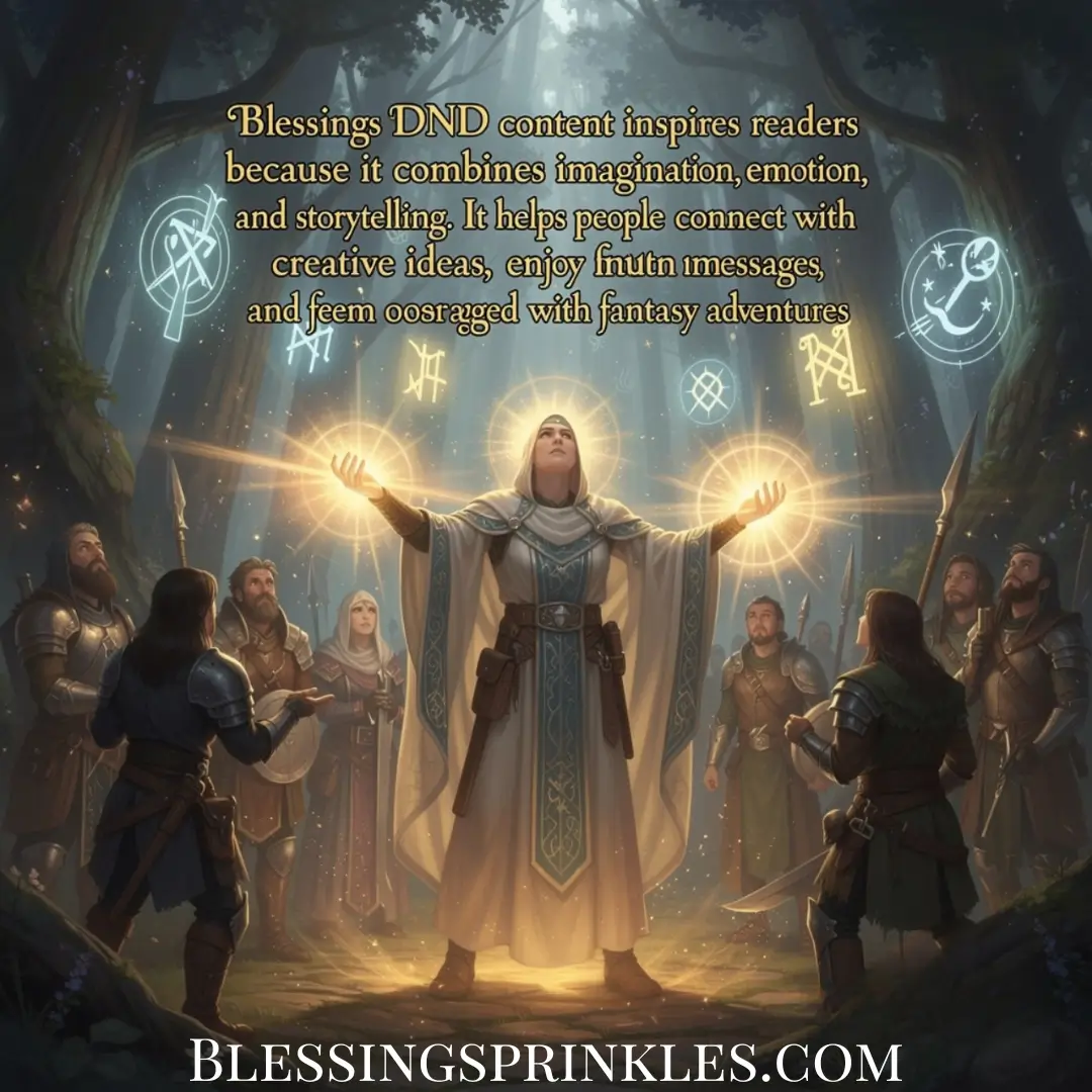 Why Blessings DND Content Inspires Readers