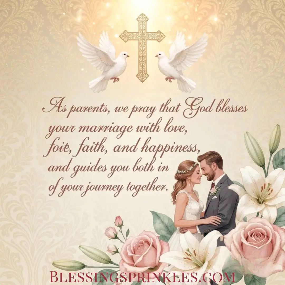 Christian Wedding Blessings From Parents