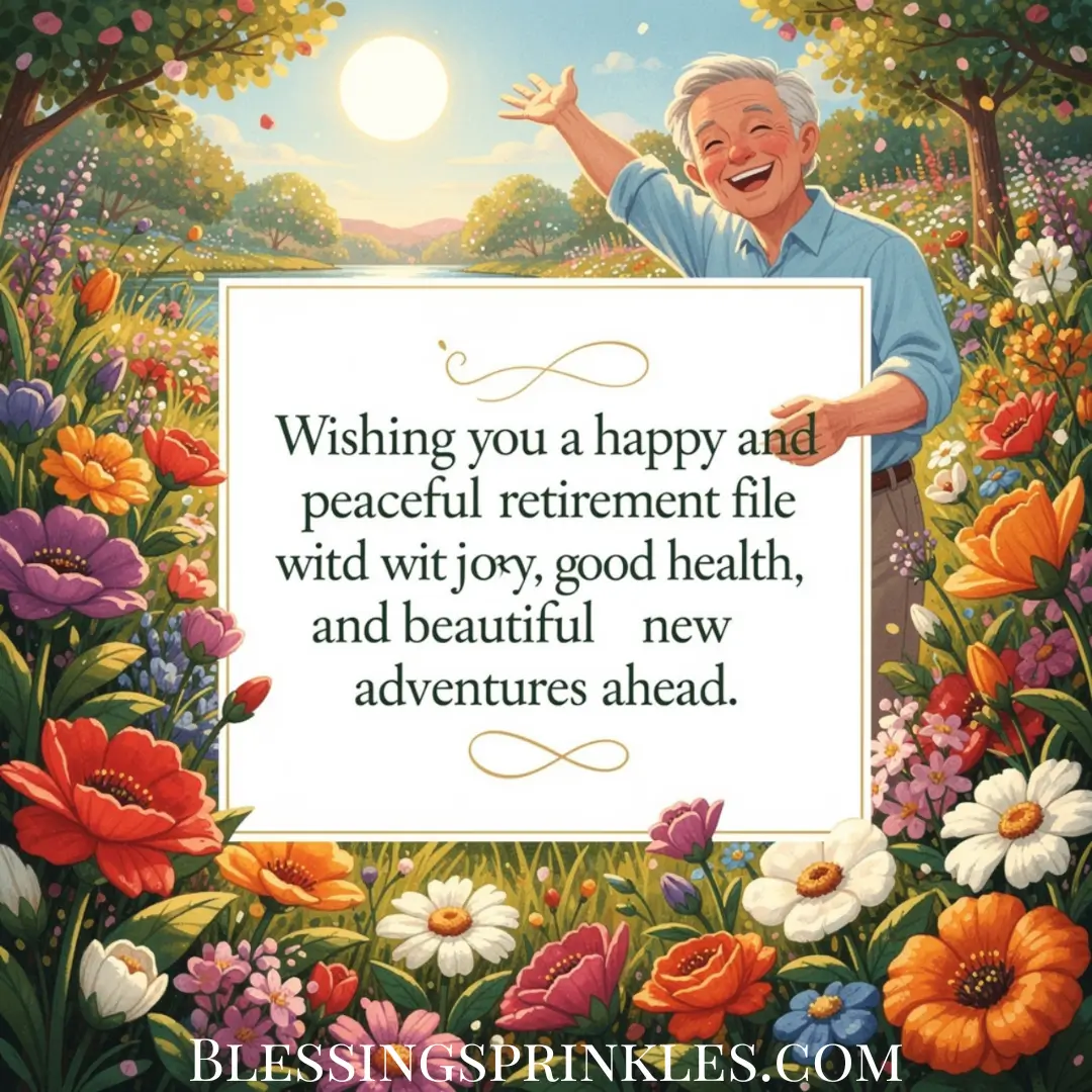 Cool Retirement Blessings