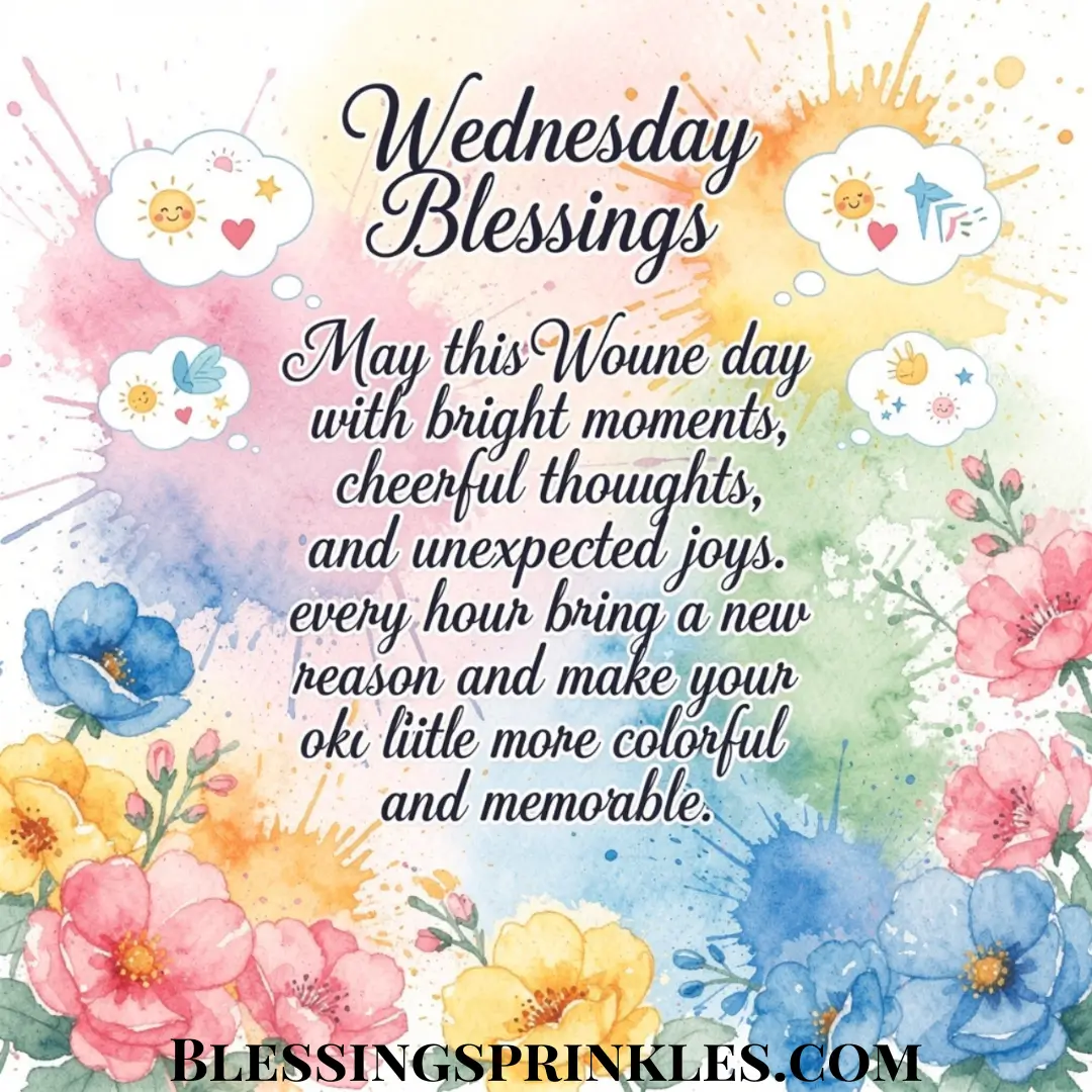 Creative Wednesday Blessings