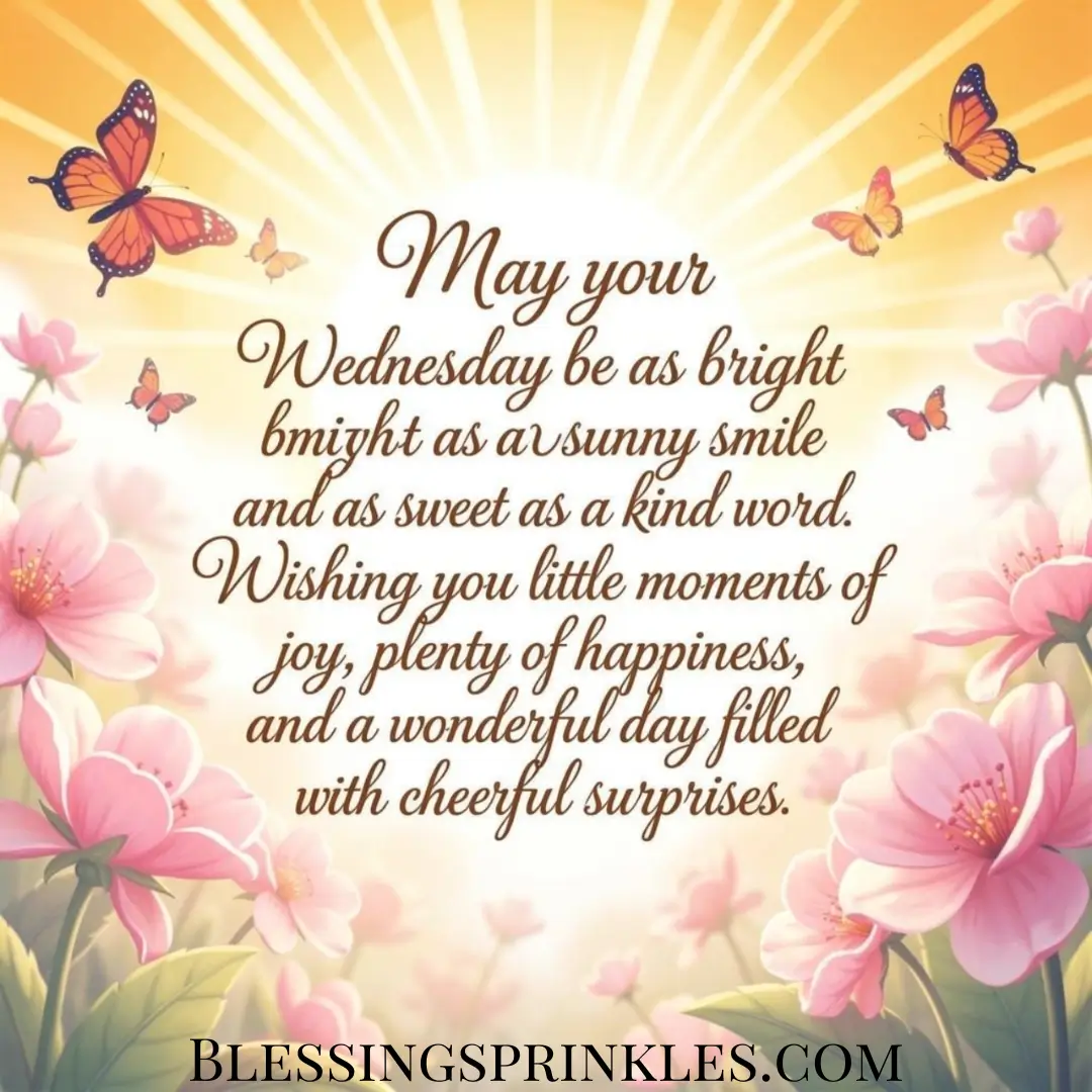 Cute Wednesday Blessings