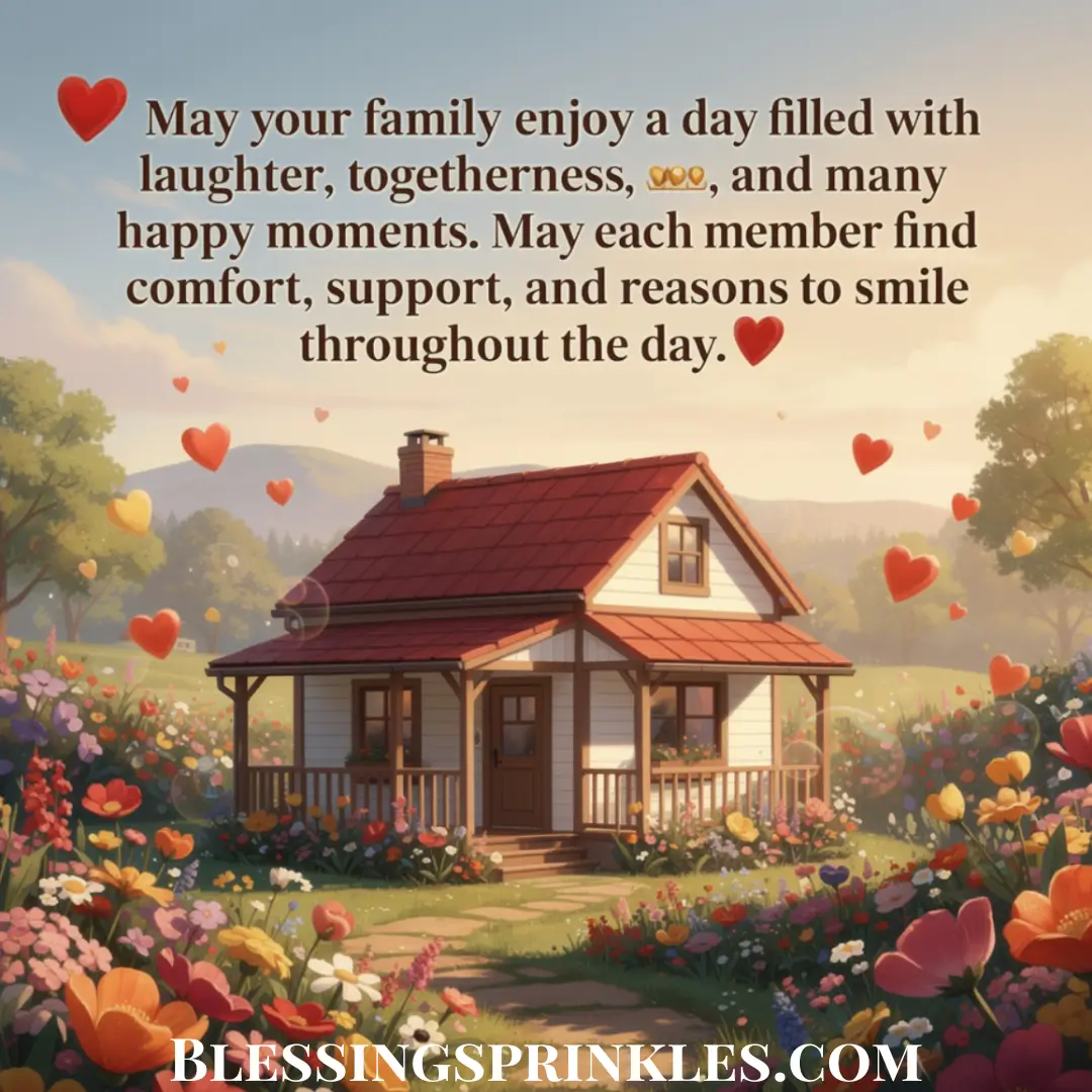 Daily Blessings For Family