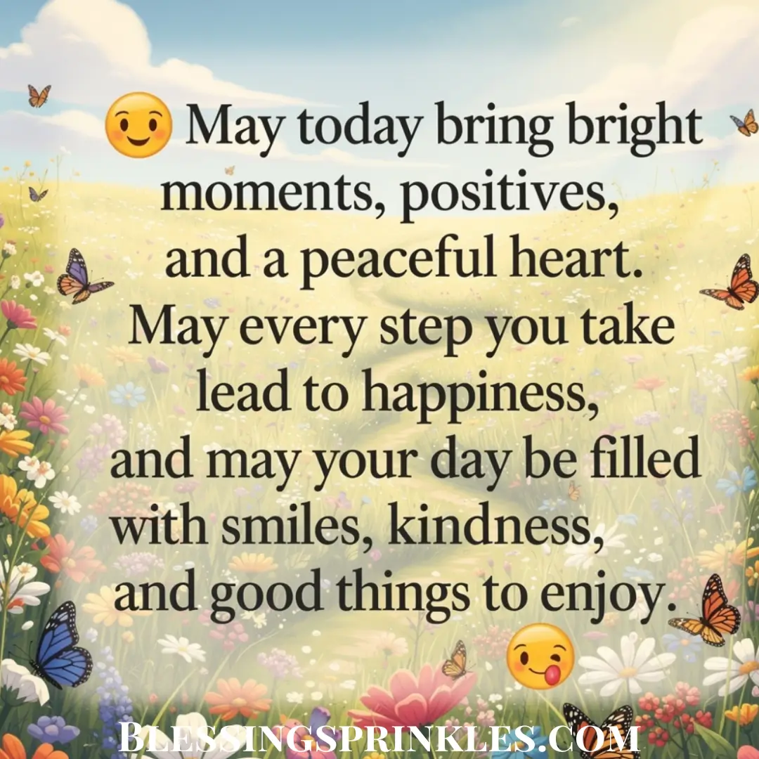 Daily Blessings For Today