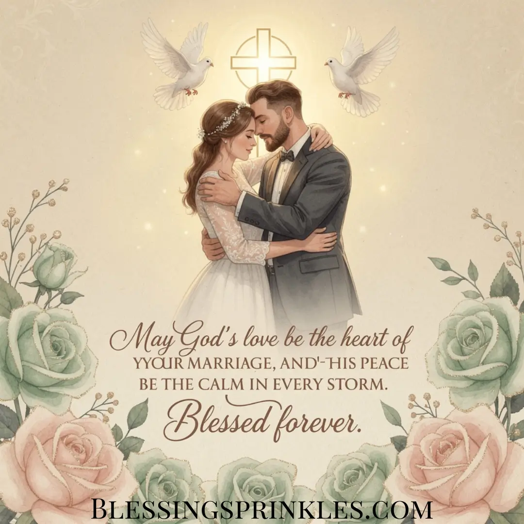 Heartfelt Christian Wedding Blessings