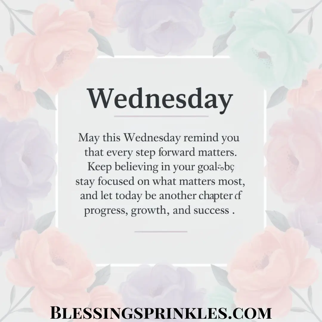 Inspirational Wednesday Blessings
