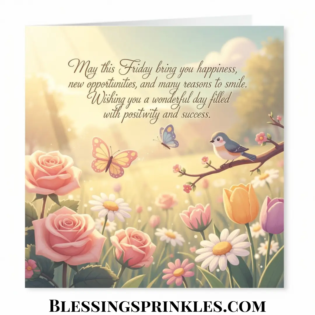 Positive Friday Blessings