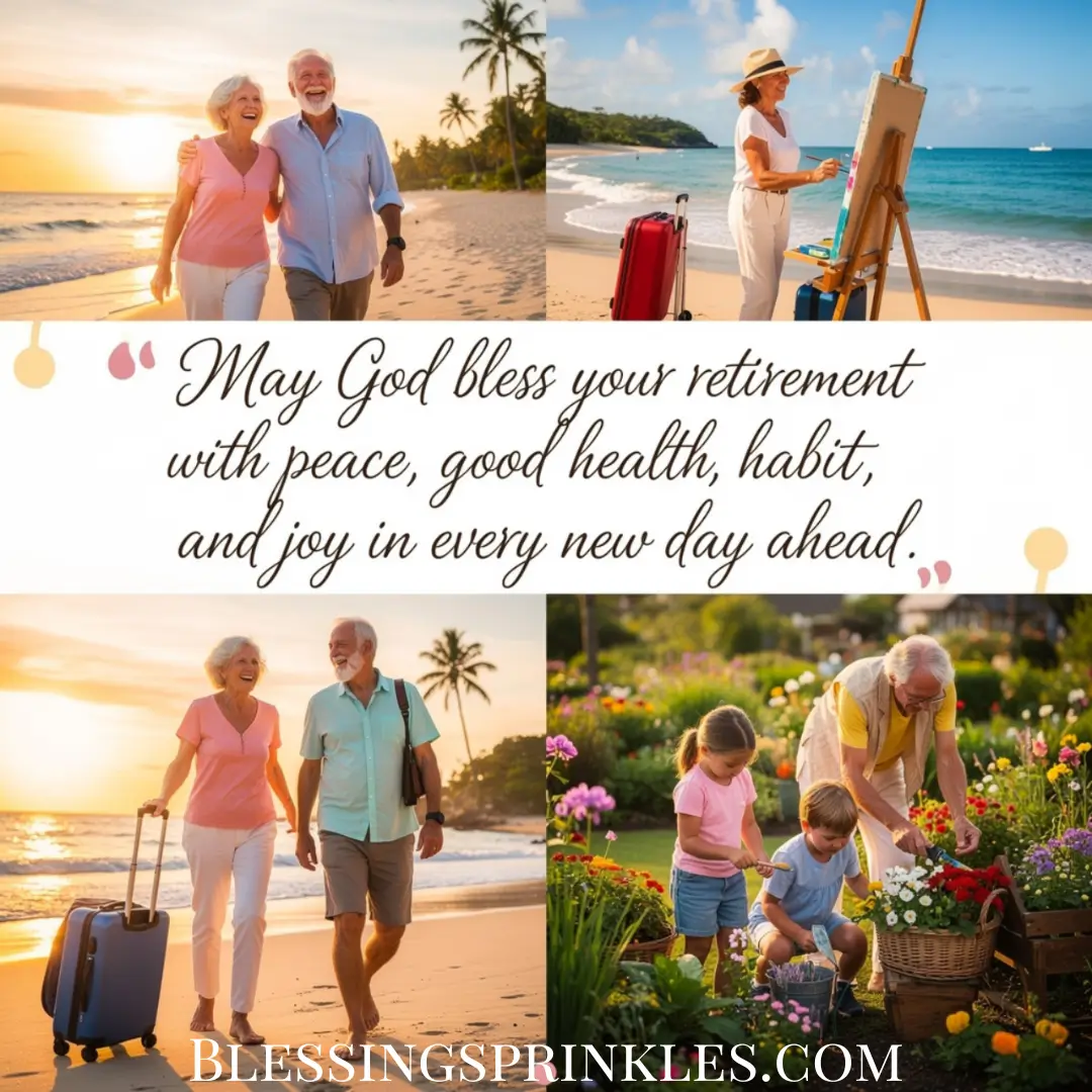 Religious Retirement Blessings