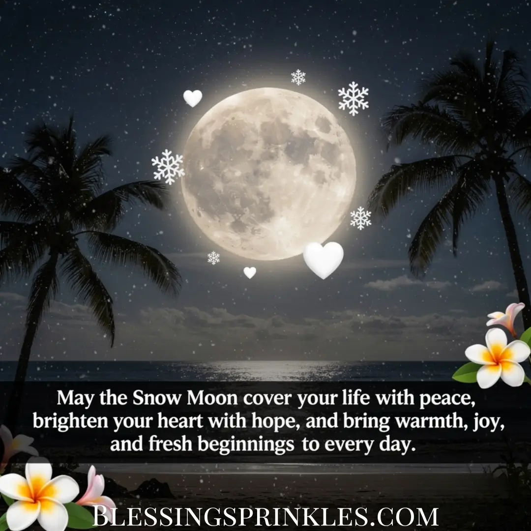 Snow Moon Blessings