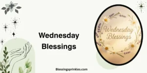 Wednesday Blessings