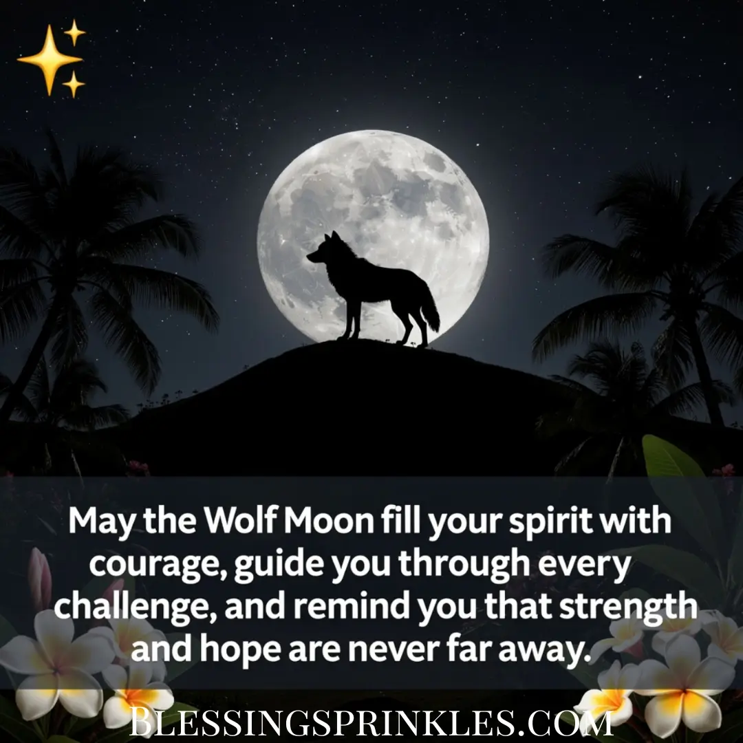 Wolf Moon Blessings