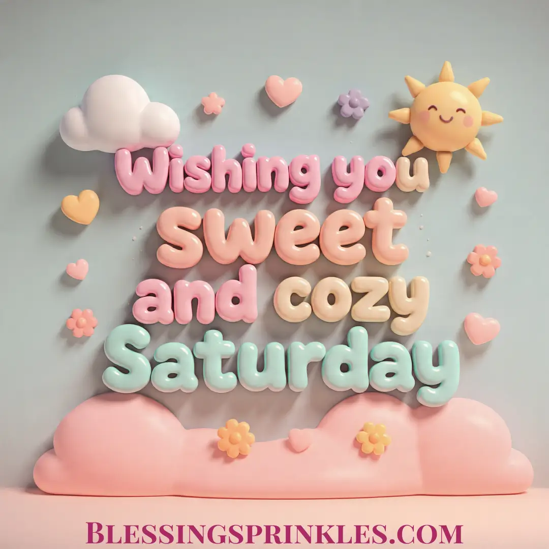 Cute Saturday Blessings