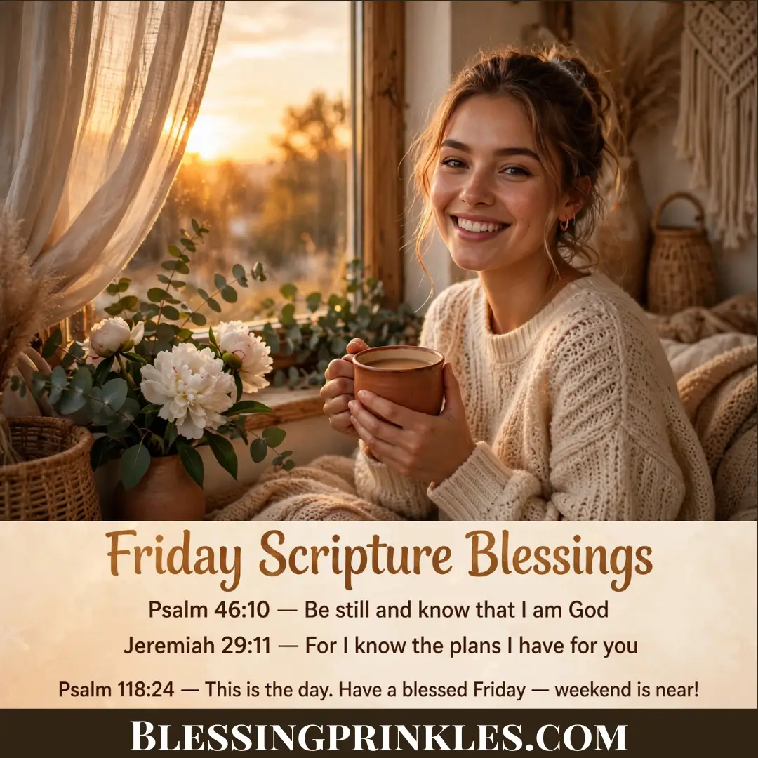 Friday Scripture Blessings