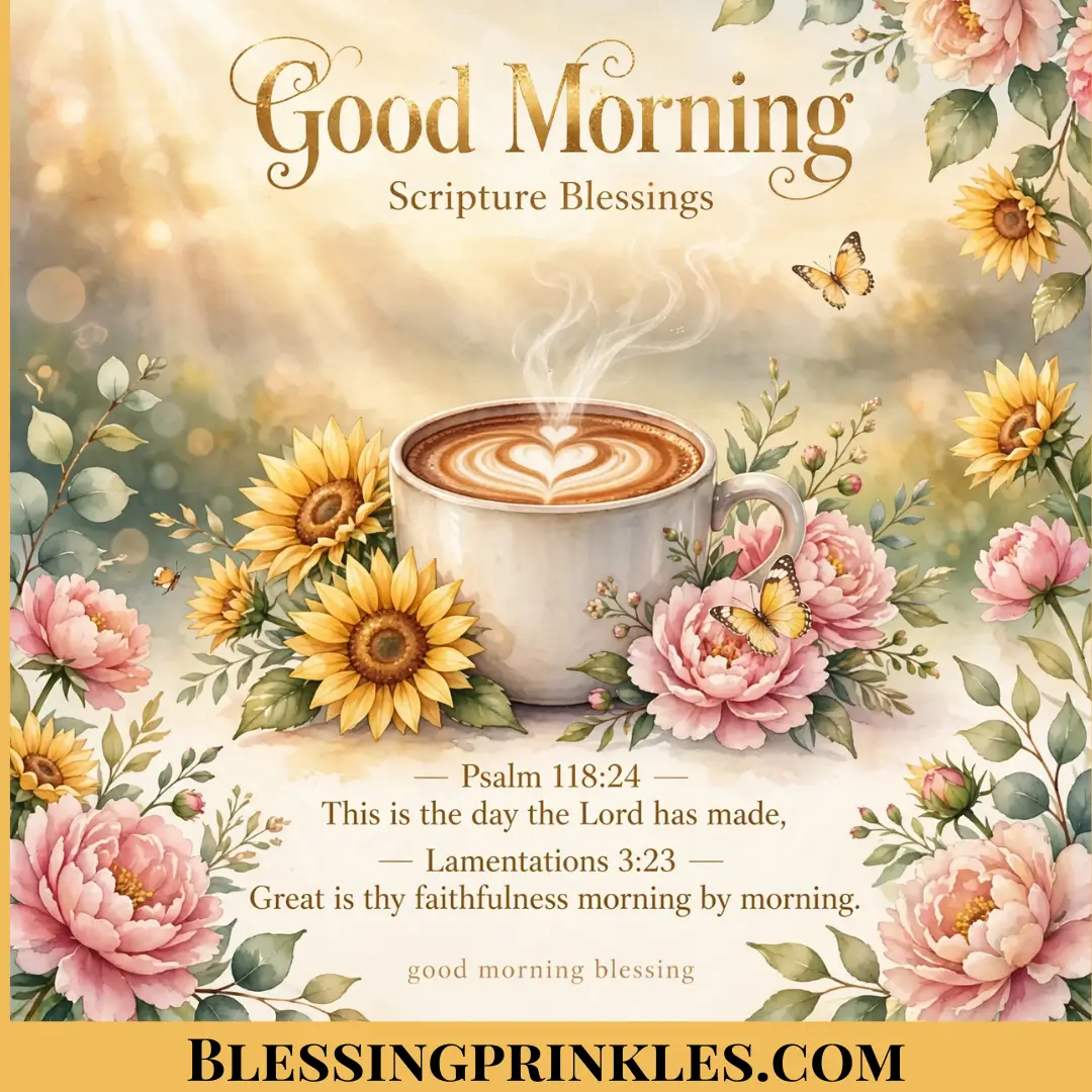 Good Morning Scripture Blessings