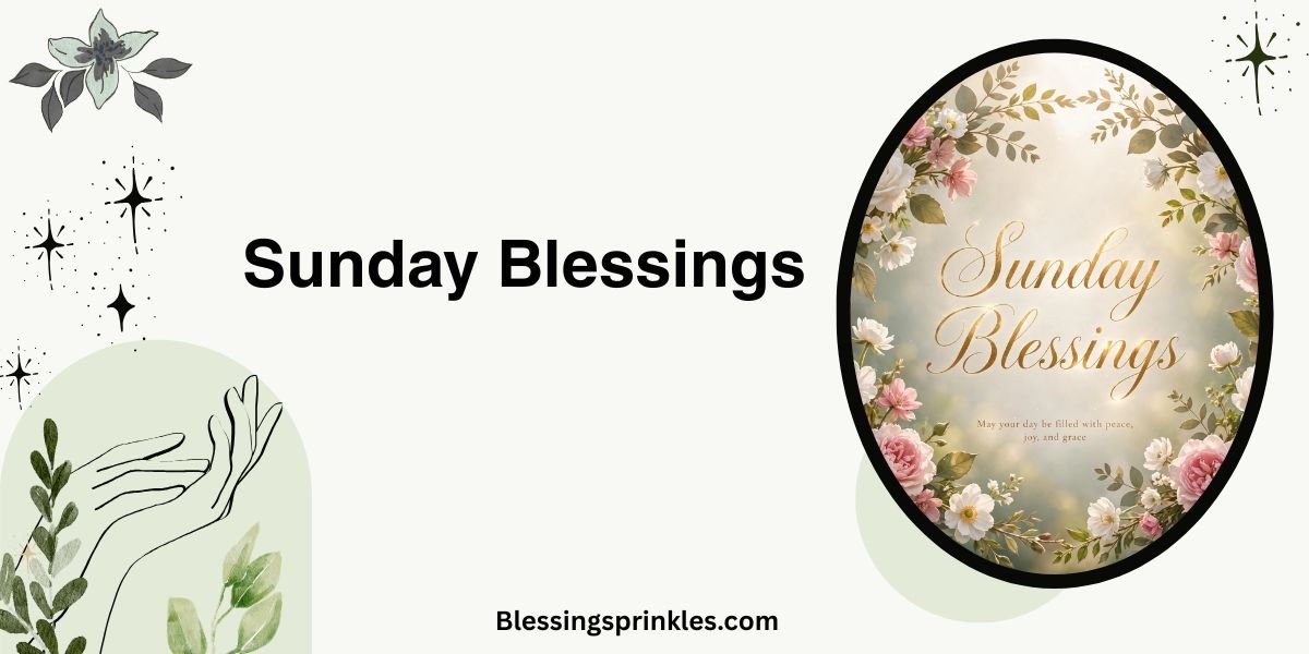 Sunday Blessings