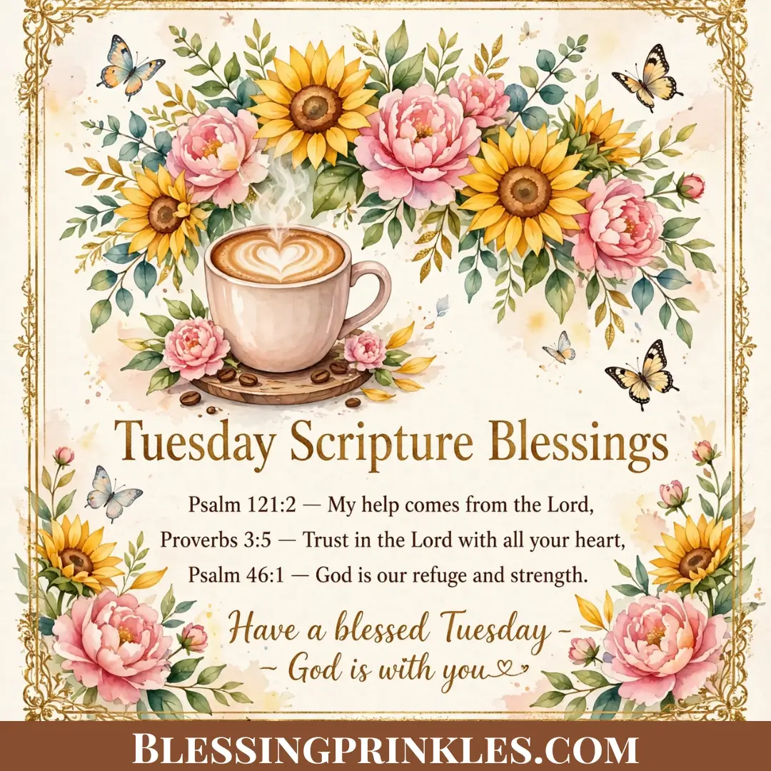 Tuesday Scripture Blessings