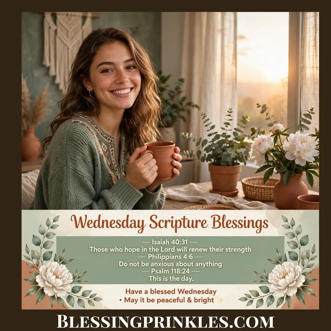 Wednesday Scripture Blessings
