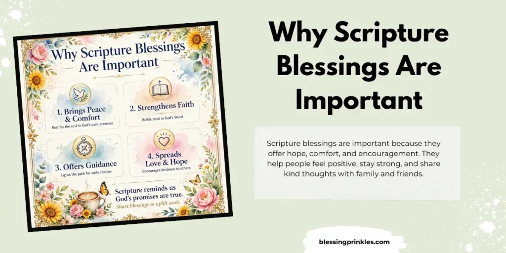 Why Scripture Blessings Are Important