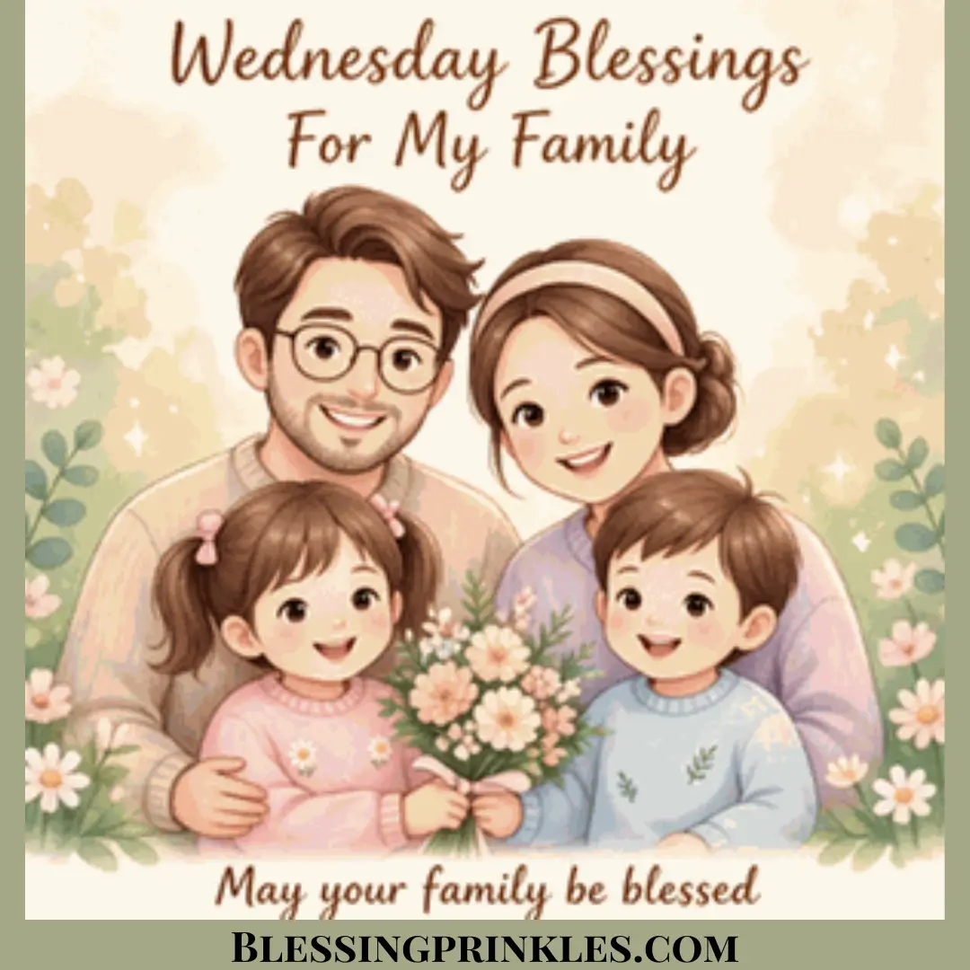 Animated Wednesday Blessings For Family