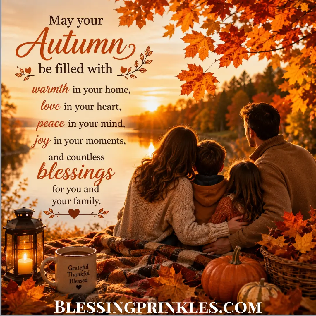 Autumn Blessings For Family