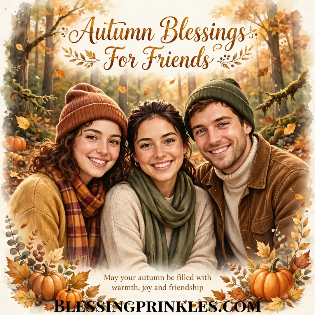 Autumn Blessings For Friends