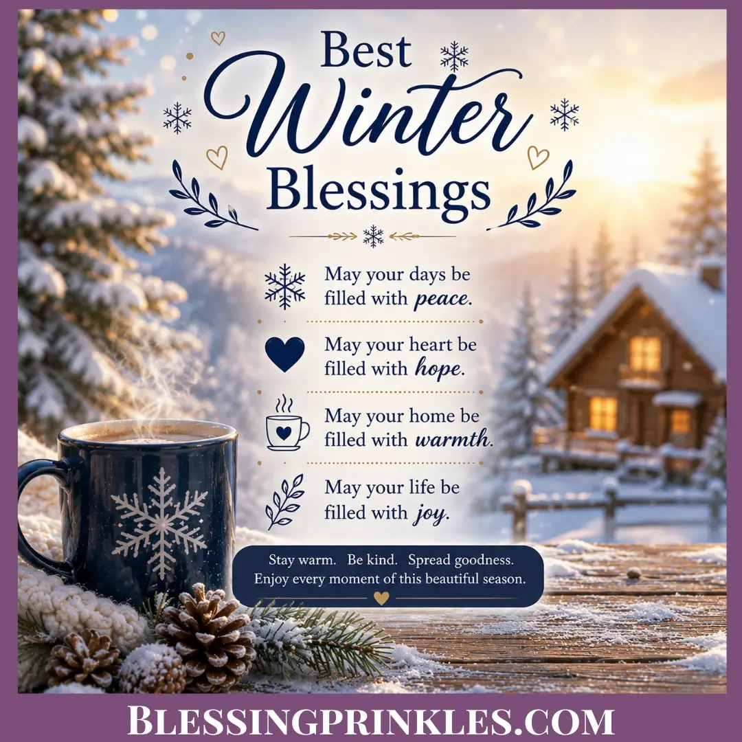 Best Winter Blessings