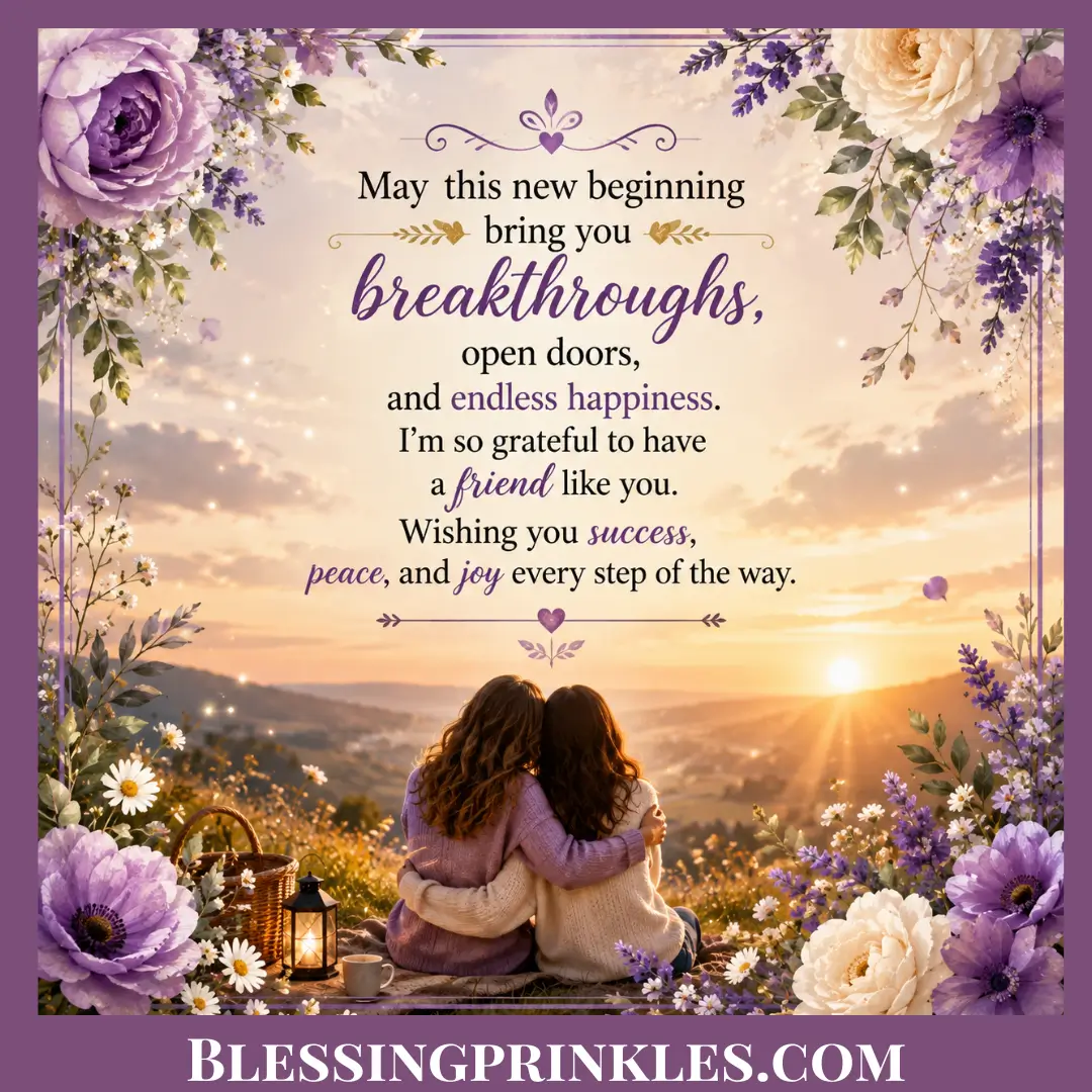 Breakthrough Blessings For A Friend