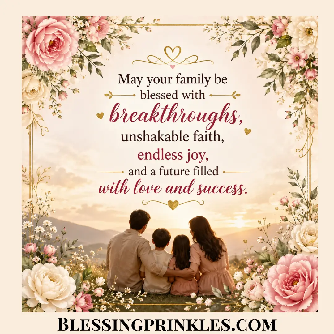 Breakthrough Blessings For Family