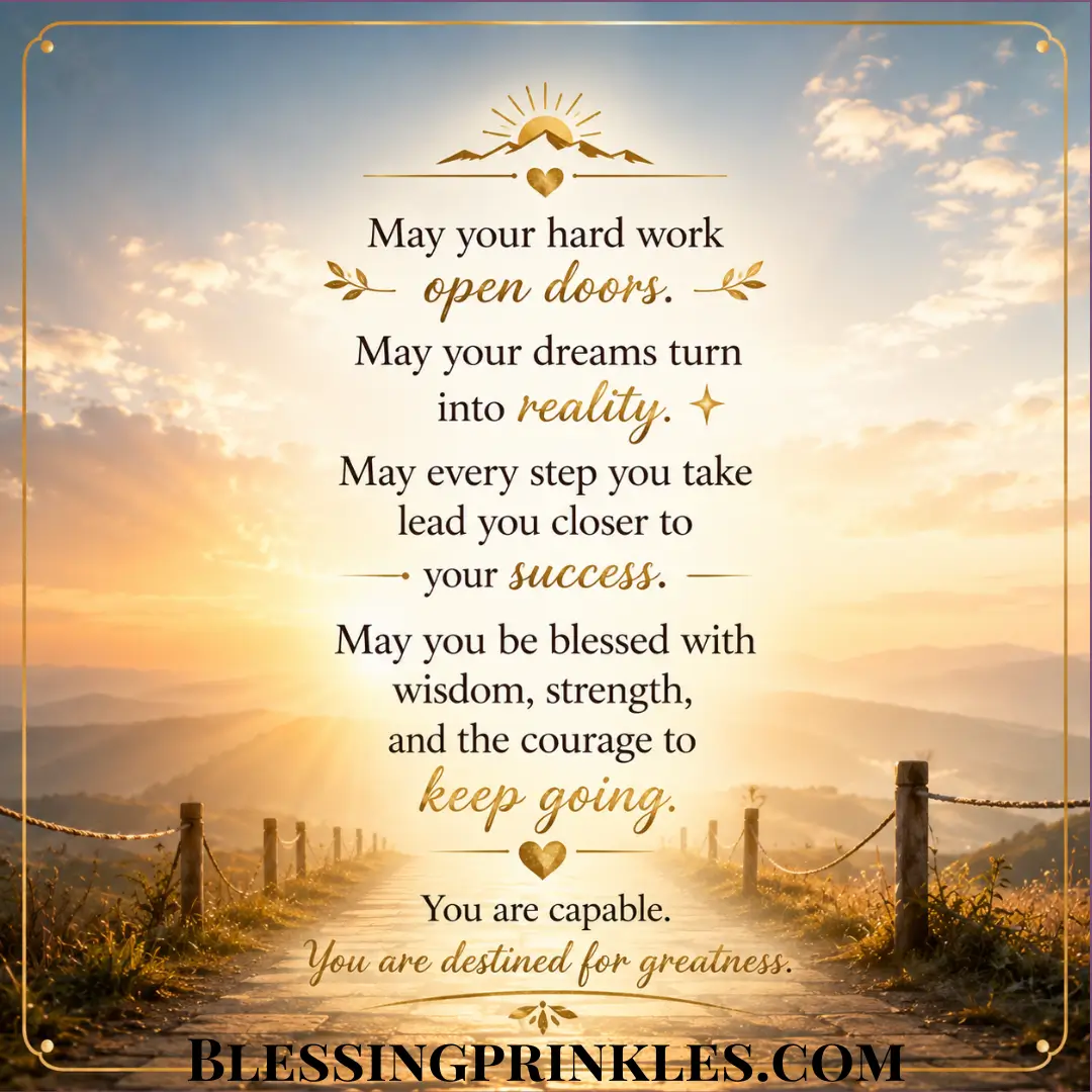 Breakthrough Blessings For Success