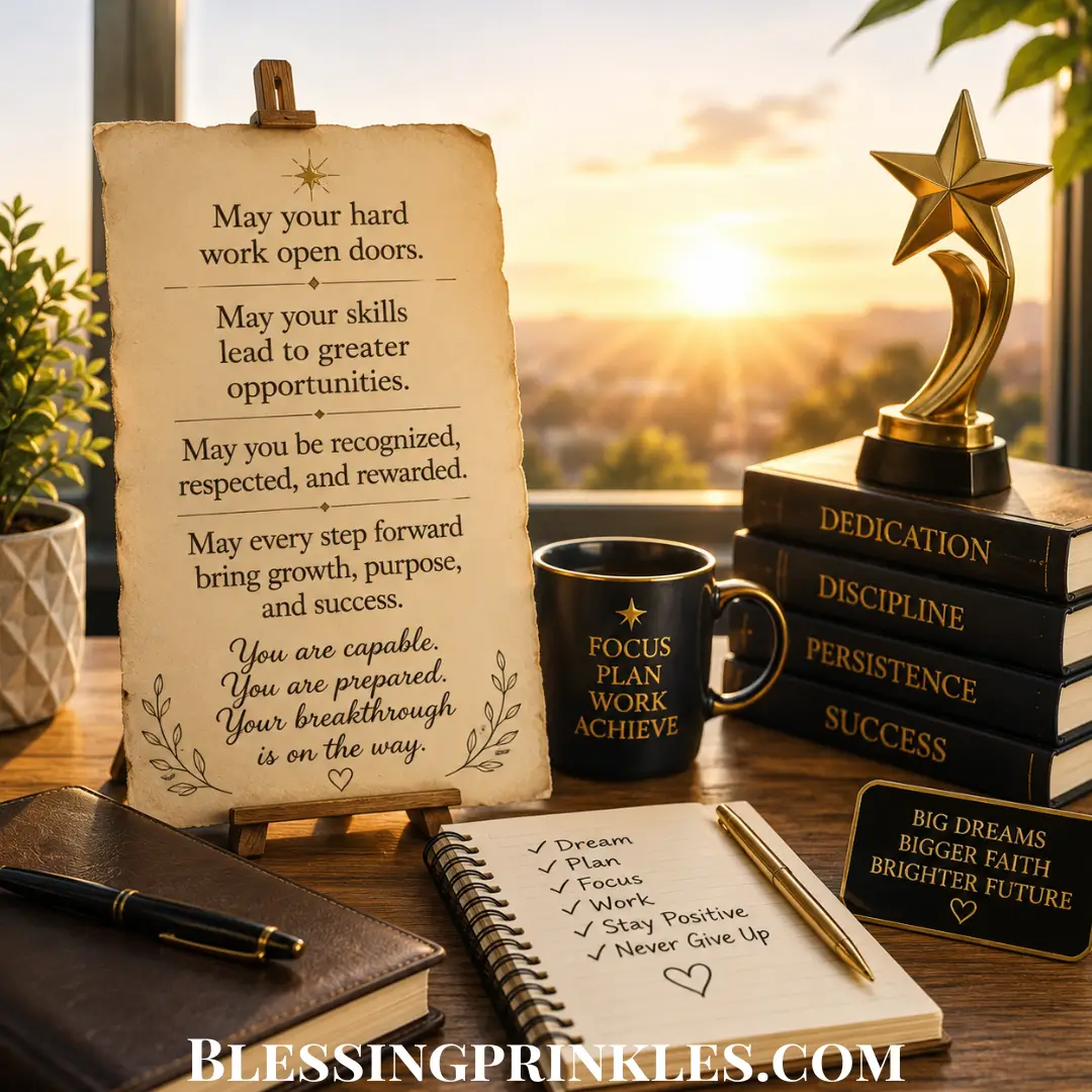 Career Breakthrough Blessings