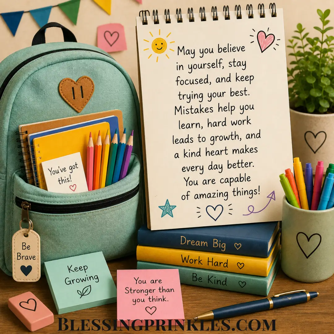 Encouraging Backpack Blessings