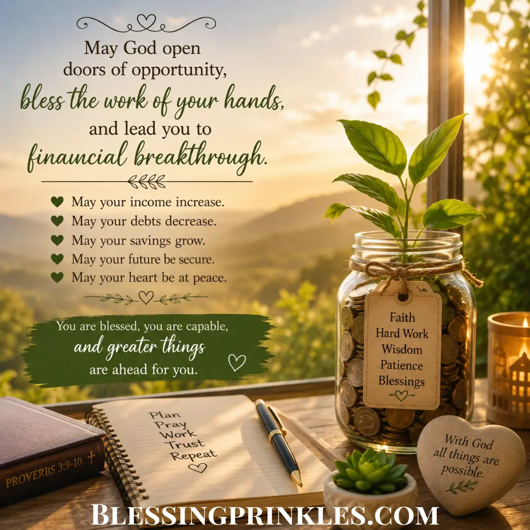 Financial Breakthrough Blessings