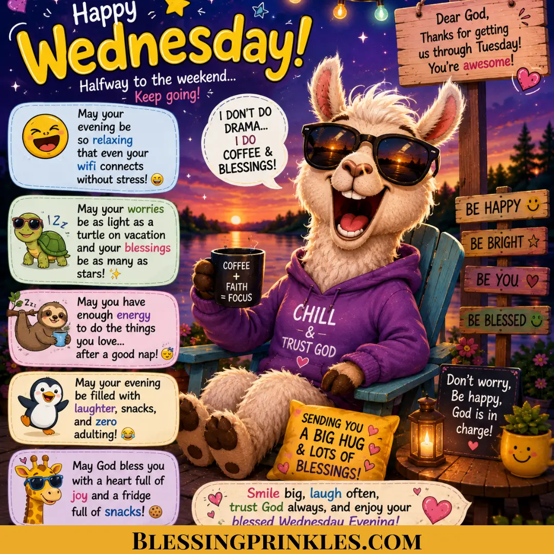 Funny Animated Wednesday Blessings