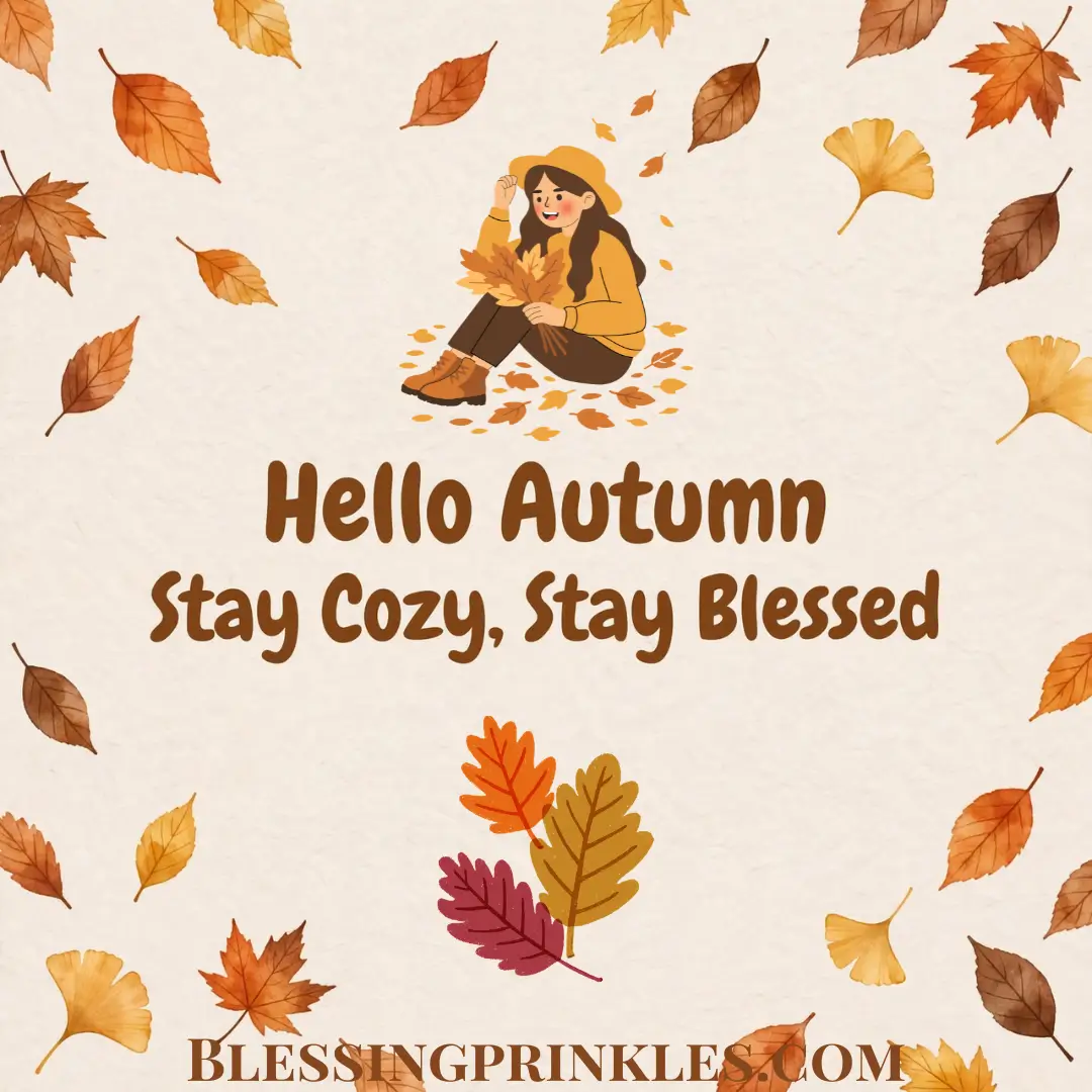 Short Autumn Blessings