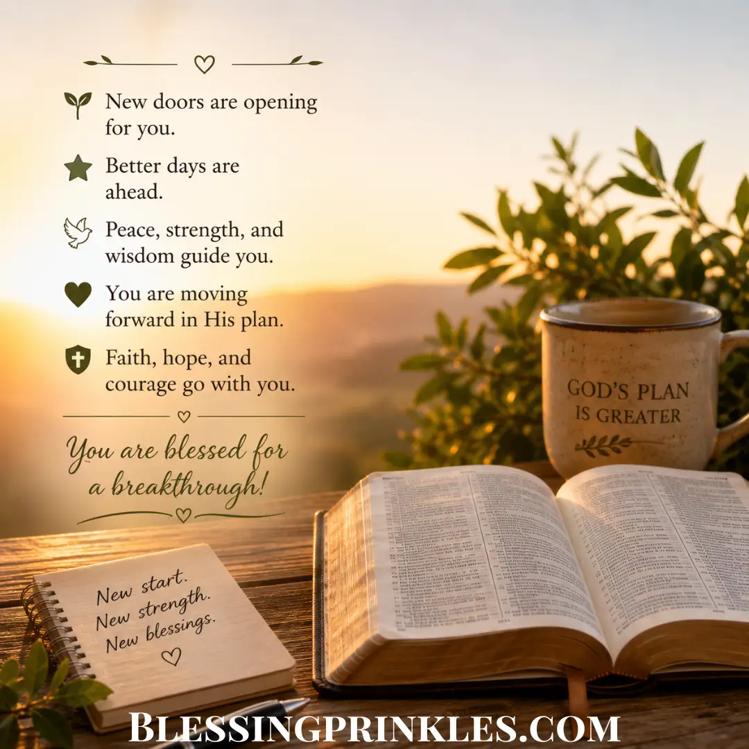 Short Breakthrough Blessings