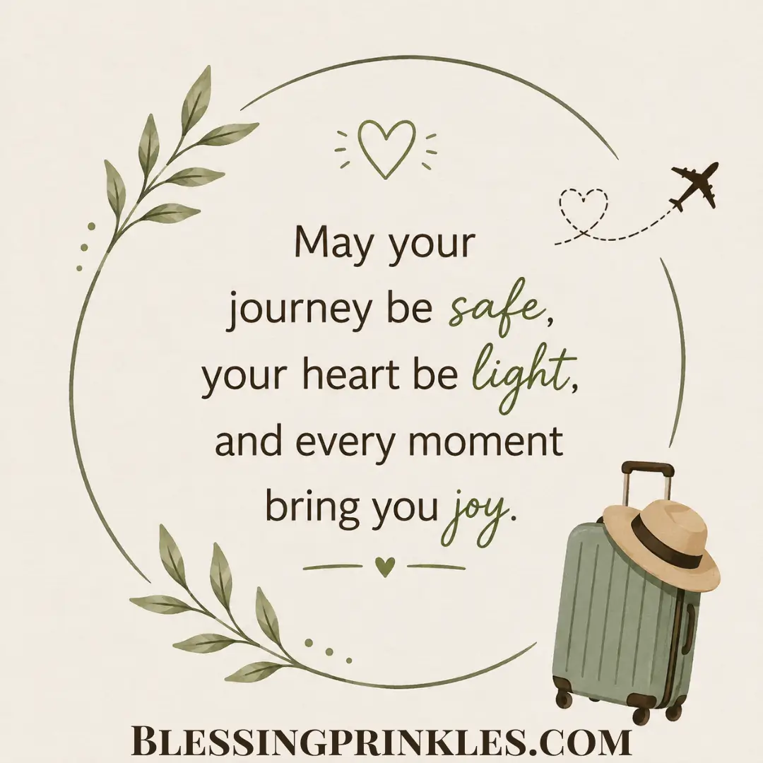 Short Travel Blessings