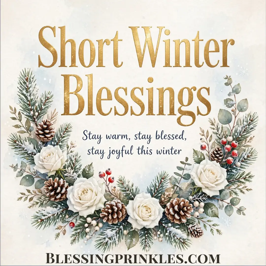 Short Winter Blessings