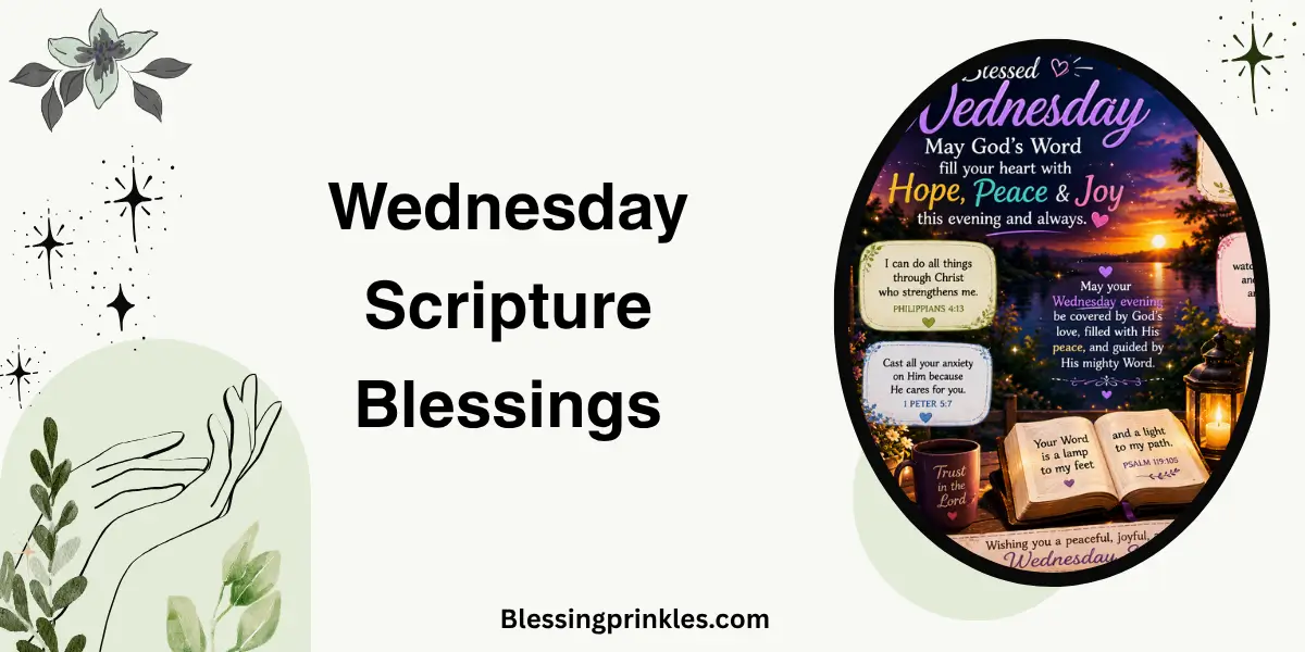 Wednesday Scripture Blessings Right When Your Week Breaks You