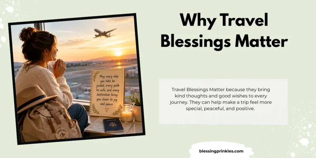 Why Travel Blessings Matter