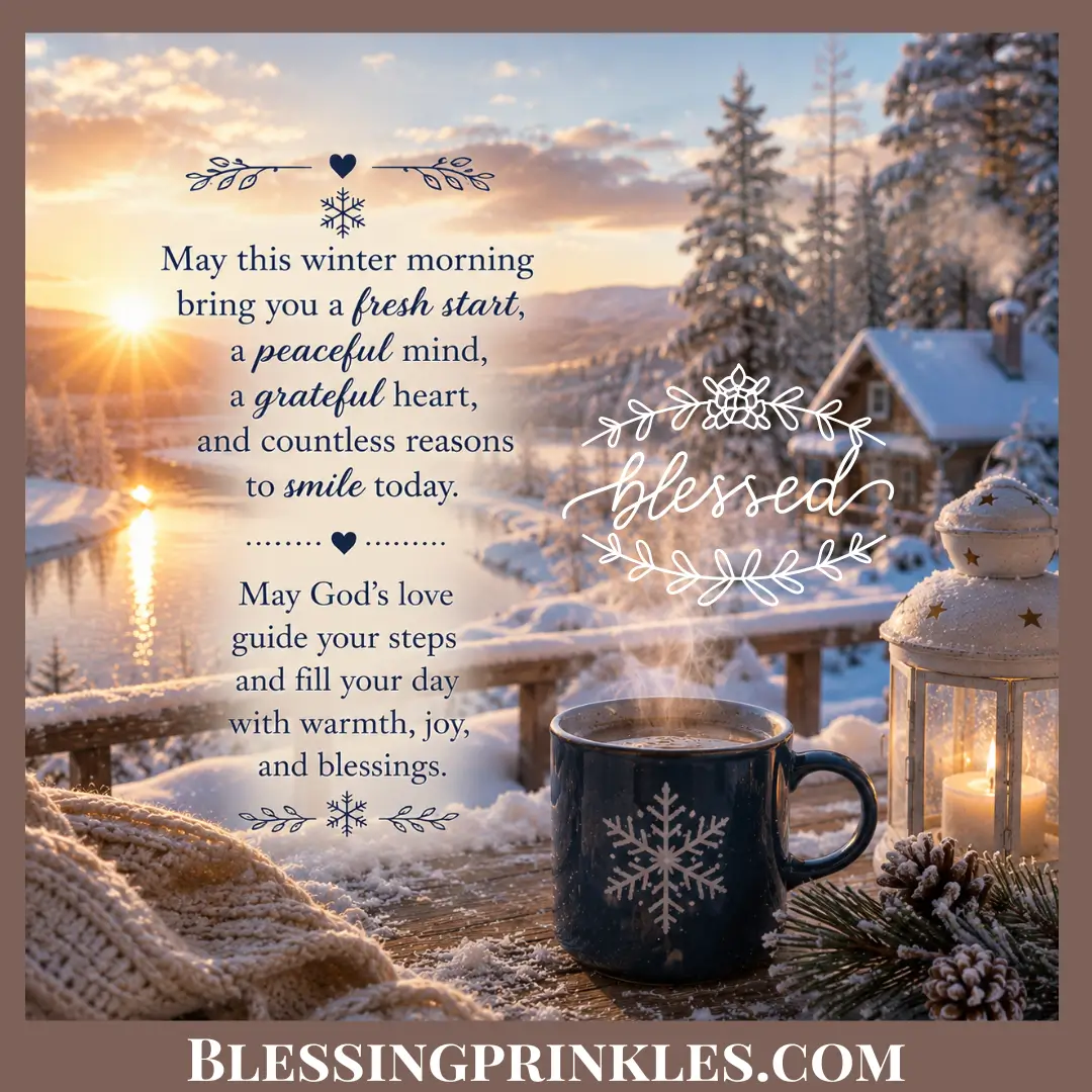 Winter Morning Blessings