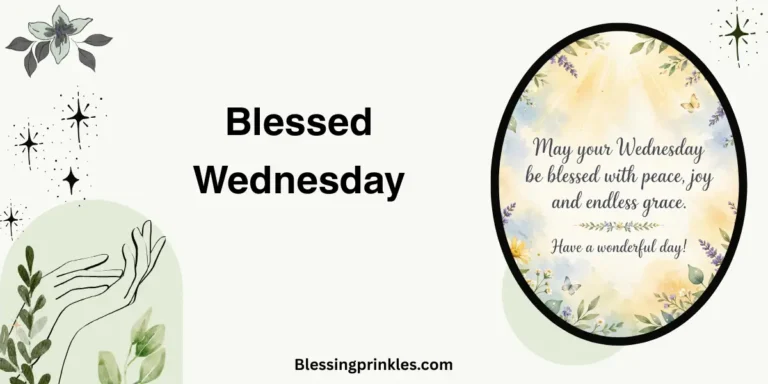 Blessed Wednesday