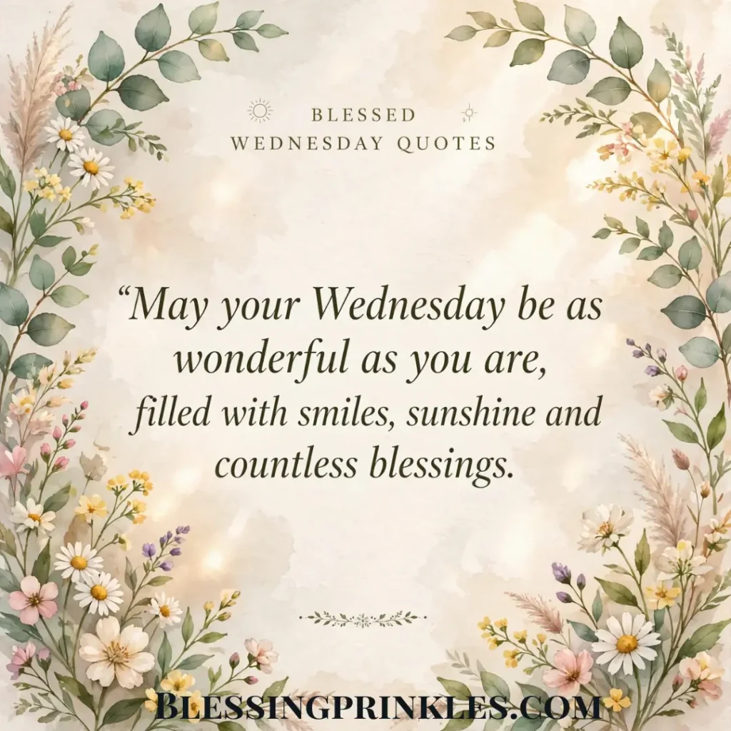 Blessed Wednesday Quotes
