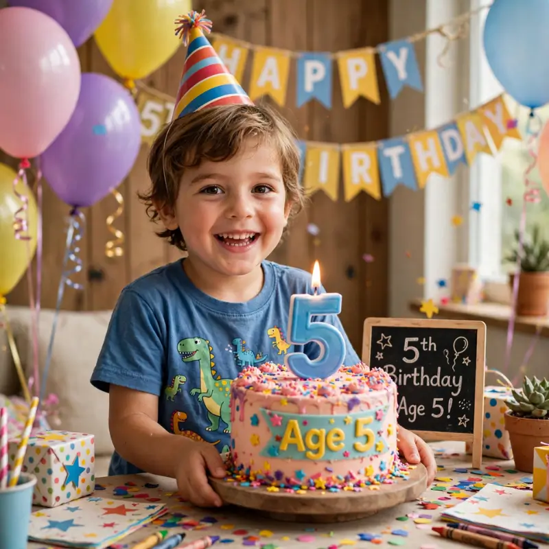 5th Birthday Wishes for Kids