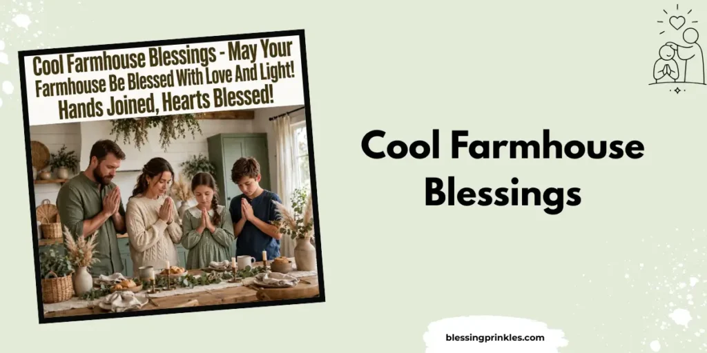 Cool Farmhouse Blessings