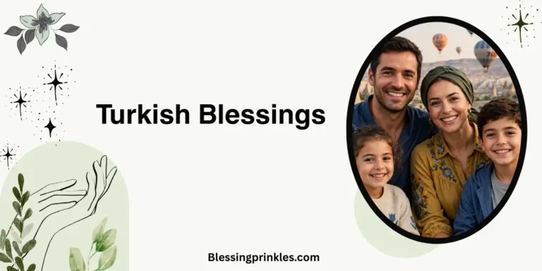 Turkish Blessings